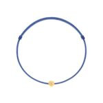 "Dot" Blue Diamond String Bracelet