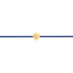 "Dot" Blue Diamond String Bracelet