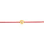 "Dot" Red Diamond String Bracelet