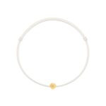 "Dot" White Diamond String Bracelet