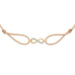 "Infinity" Sand Diamond String Bracelet