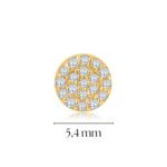 "Pavé" Grey Diamond String Bracelet