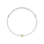 "Pavé" Grey Diamond String Bracelet