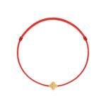"Clover" Red Diamond String Bracelet