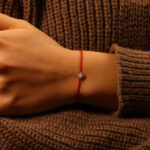 "Clover" Sand Diamond String Bracelet