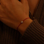 "Clover" Sand Diamond String Bracelet