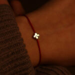 "Clover" Sand Diamond String Bracelet