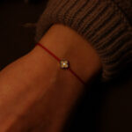 "Clover" Sand Diamond String Bracelet