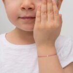 Kid's Pink Diamond String Bracelet