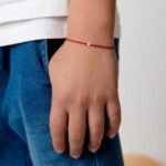 Kid's Red Diamond String Bracelet