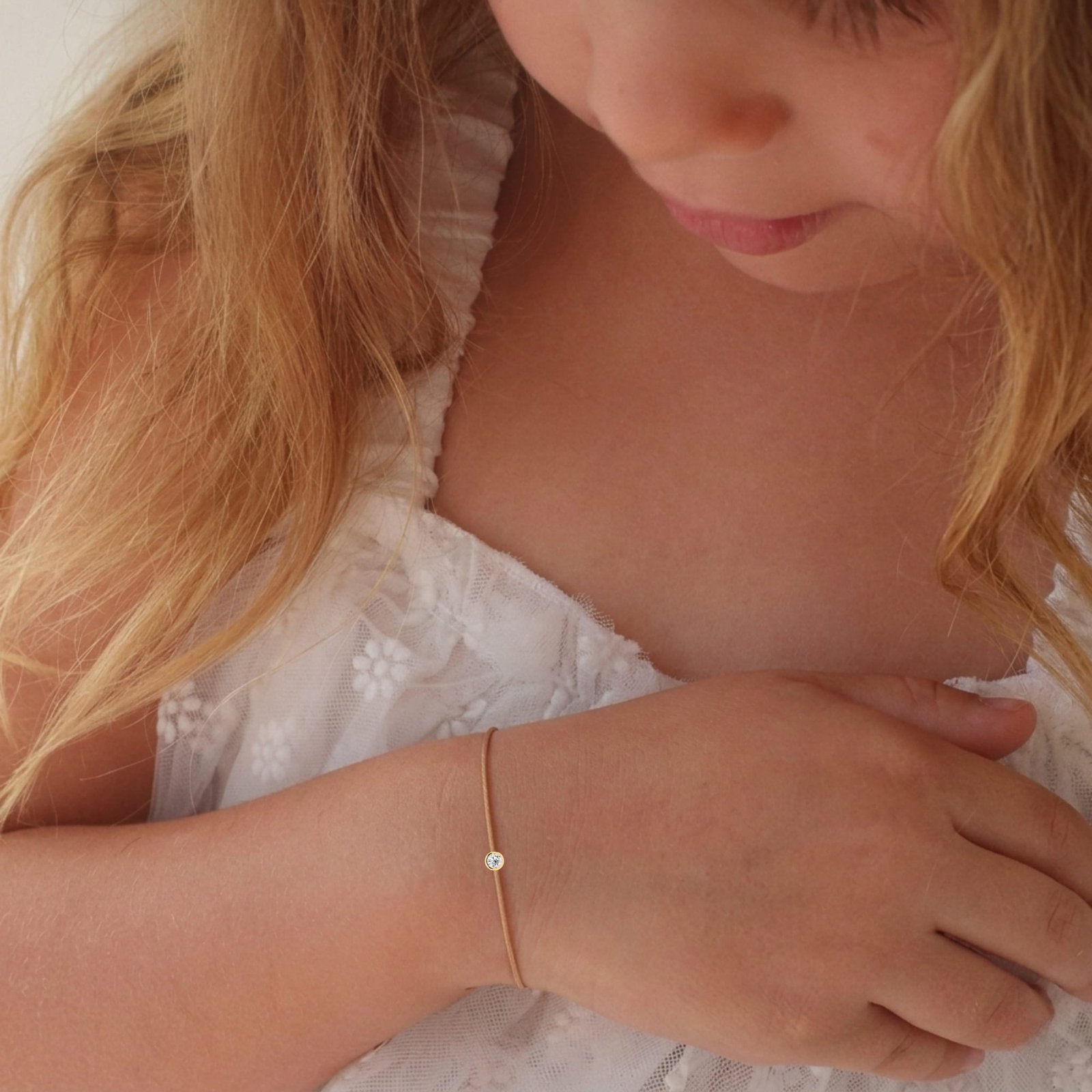 Kid's Sand Diamond String Bracelet