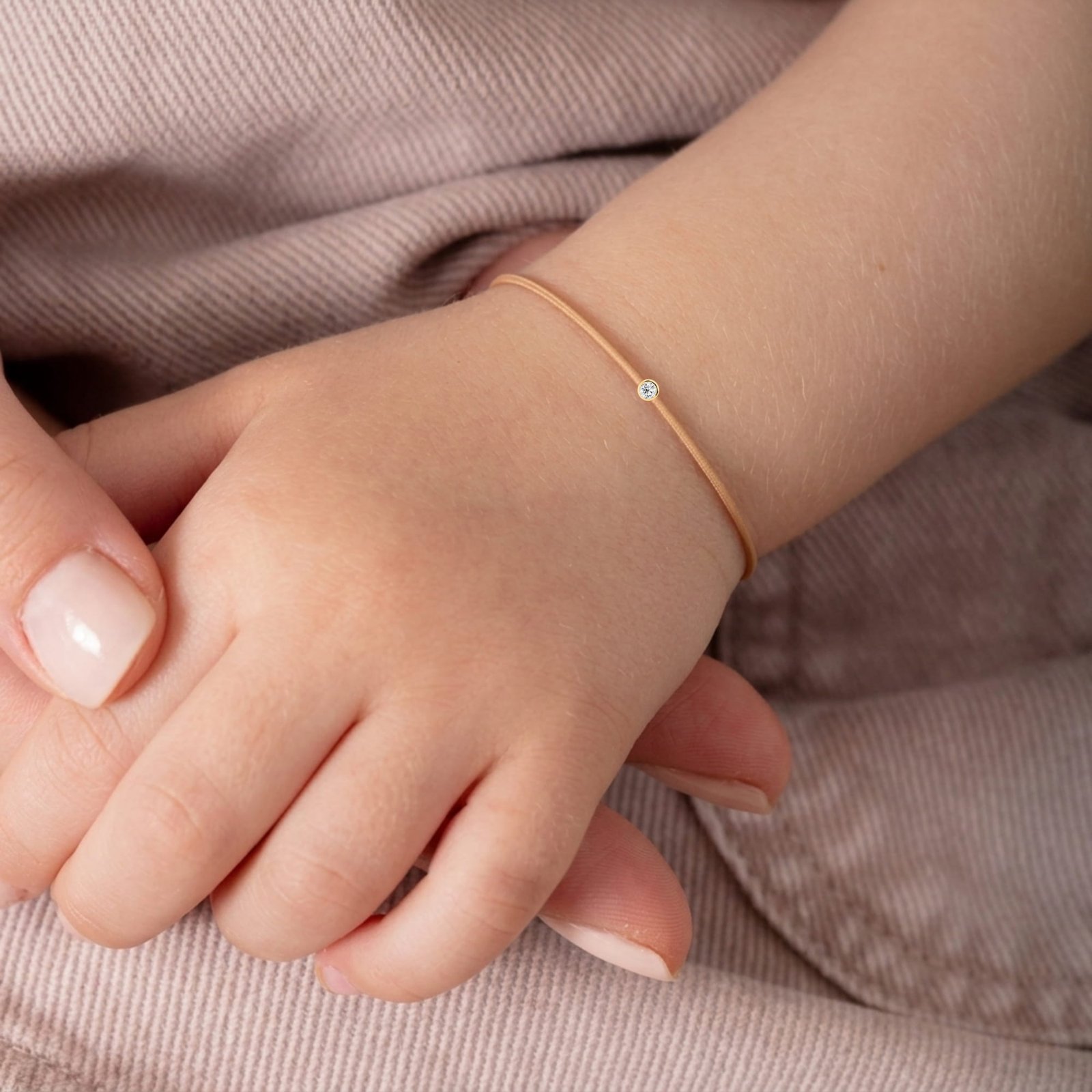 Kid's Sand Diamond String Bracelet