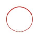 Two-Diamond String Bracelet