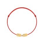 Two-Plate Diamond String Bracelet